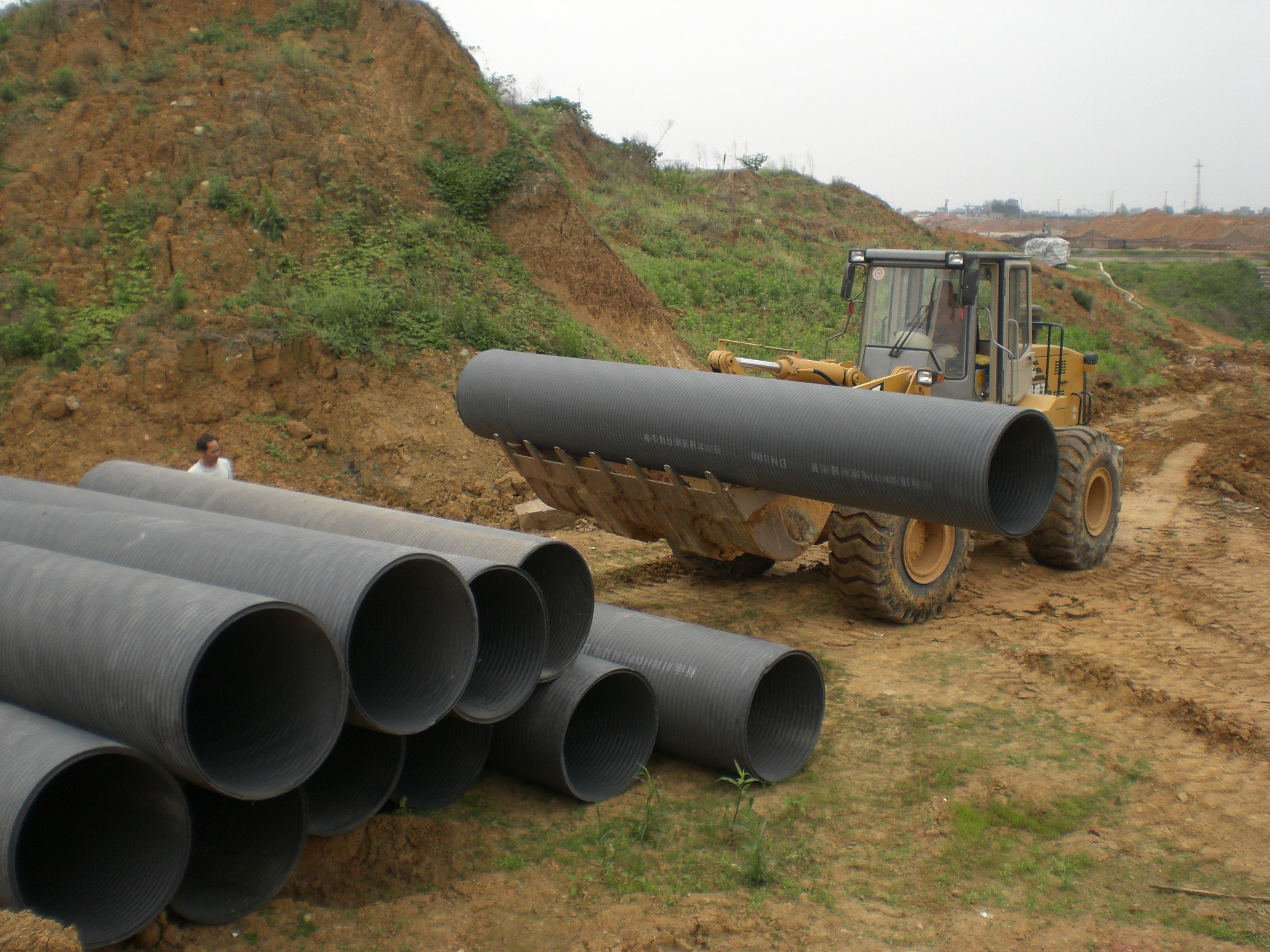 中空壁管施工图